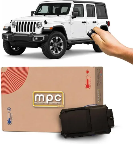 Vista 7 de Kit de arranque remoto MPC Compatible con Jeep Wrangler 2007-2018 2 controles remotos de largo alcance de 2,000 pies Enchufa y usa Soporte