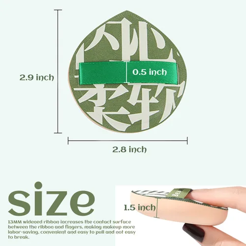 Vista 7 de Esponja de maquillaje, esponja de maquillaje sin látex, esponja para licuadora de belleza húmeda y seca para líquidos, crema, base y polvo