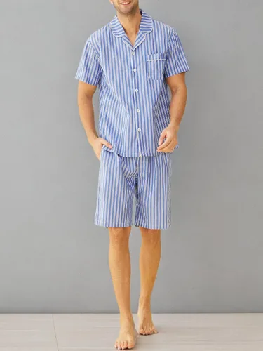 Vista 8 de Conjunto de pijama Latuza pantalón corto, tejido de algodón, para hombre