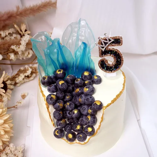 Vista 5 de 0123456789 Velas de cumpleaños para tartas de cumpleaños con bengalas, velas grandes de 3.15 pulgadas para cumpleaños de bebé/niño o decoración
