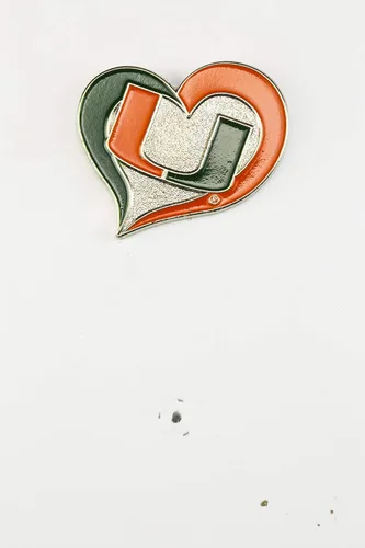 Vista 39 de aminco NCAA - Pin de corazón de remolino unisex