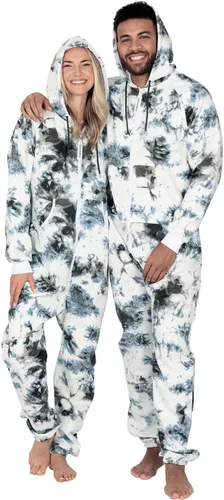 Vista 3 de Joggies - Sudadera familiar a juego de una pieza Suéteres de una pieza sin pies para niños, niñas, hombres, mujeres y mascotas