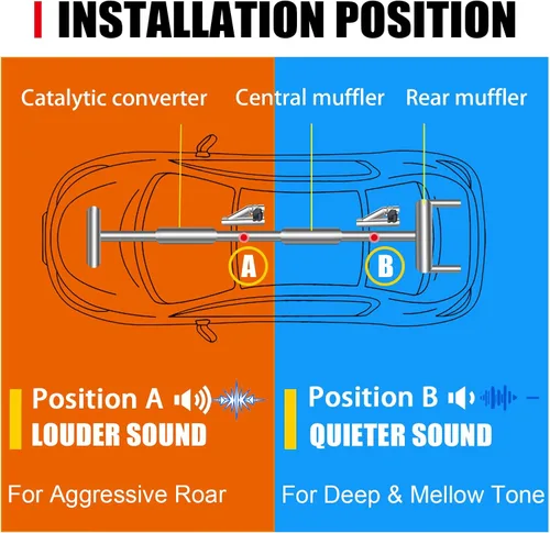 Vista 3 de peastorm Válvula de escape eléctrica de 2 pulgadas con salida de escape con codo, kit de válvula de escape Valvetronic