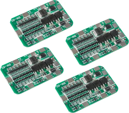 Vista 8 de 4PCS 3S 60A 12.6V 18650 Cargador PCB BMS Placa de protección de batería de litio de iones de litio Cargador de equilibrio Módulo de carga para motor