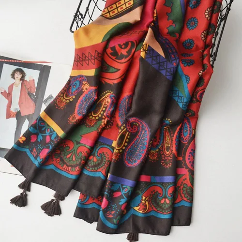 Vista 7 de SUNBABY - Toalla de playa para mujer, diseño boho