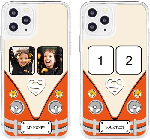 Vista 225 de Funda de teléfono personalizada para Apple iPhone 8 Plus iPhone 7 Plus, personalizada con foto, imagen, texto, imagen, diseño de imagen