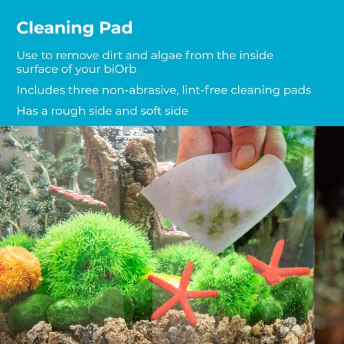 Vista 6 de biOrb Kit de servicio x3 Plus Optimizador de agua con 3 kits de servicio, 3 almohadillas de limpieza y optimizador de agua