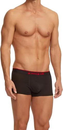 Vista 9 de Papi Elegante traje de baño brasileño sólido y estampado para hombre (paquete de 3 ropa interior para hombre)