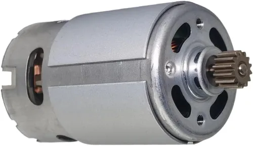 Vista 6 de RS550 9.6V 9 Dientes (Φ7.9mm) Motor para Destornillador, 9.6-25V 9-15 Dientes 25000 RPM Reemplazo para Taladro de Batería y Herramientas Eléctricas