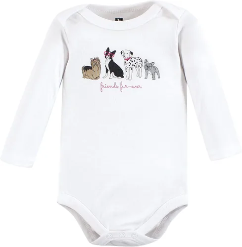 Vista 3 de Hudson Baby unisex-baby Cotton Long-sleeve Bodysuits