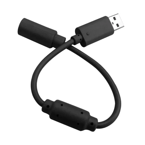 Vista 5 de Replacement Dongle USB Controller Breakaway Cable Cord Game Controller Adapter for Xbox 360 PC Wired Controller Rock Band and Guitar Hero - Grey