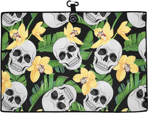 Vista 13 de Toalla de golf magnética, diseño de gofre de microfibra con clip, imán de fuerza industrial para un fuerte agarre a bolsas de golf, carritos y palos