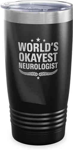 Vista 174 de World's Okayest Accountant - Vaso de regalo para compañeros de trabajo, regalo para miembros de la familia, regalos de Navidad, tazas de café