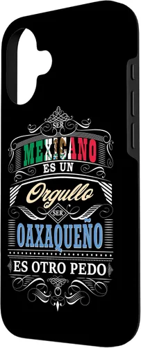 Vista 2 de Funda para iPhone 16 Camisa Graciosa de Hombre de Oaxaca México y Oaxaqueños