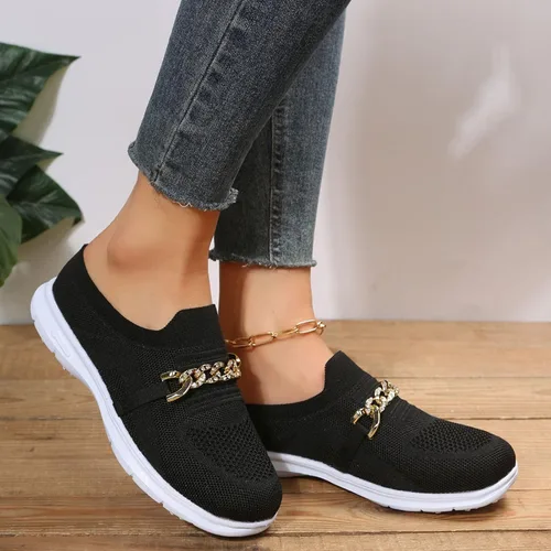 Vista 2 de DXYDSC Leisure - Sandalias deportivas de moda para mujer, con suela suave y cómoda, para correr al aire libre, con cadena