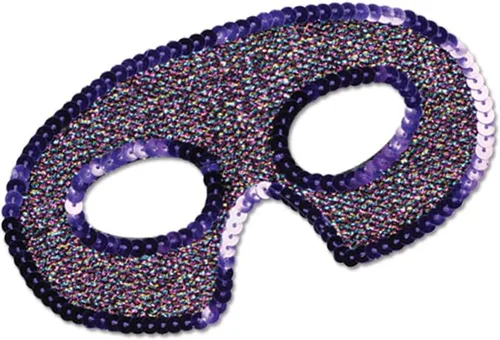 Vista 5 de Beistle - Máscaras de lentejuelas