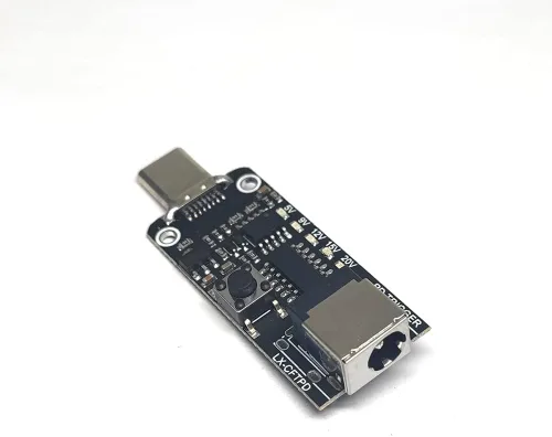 Vista 7 de 1 unids USB-C PD QC DC5V 9V 12V 15V 20V voltaje ajustable módulo de disparador de potencia 5A Tipo-C entrada macho
