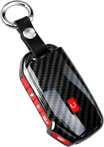 Vista 8 de QBUC Funda para llavero KIA, funda para llavero con llavero para Kia Ceed Cerato Forte, etc. (1 botón o no solo en la superficie frontal) (azul)