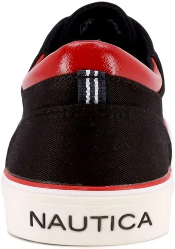 Vista 2 de Nautica Zapato náutico con cordones para hombre, mocasín casual con dos ojales, zapatilla de deporte de moda - Galera