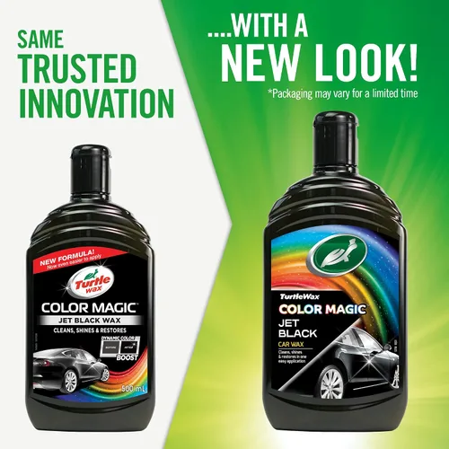 Vista 8 de Turtle Wax 52708 Color Magic Cera para Pintura de Coche Restaura Color y Brillo Negro 500 ml