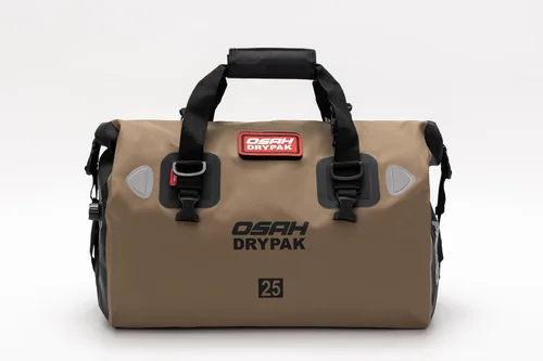 Vista 9 de Bolsa de lona impermeable y maleta - Bolsa seca para motocicleta, bolsas de sillín con cierre enrollable, gran espacio de almacenamiento, para Negro