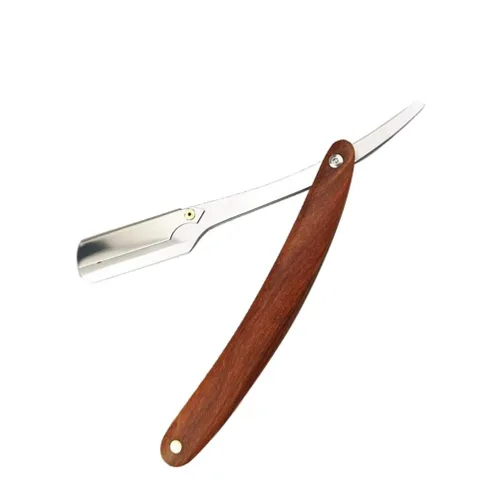 Vista 3 de Beaupretty Maquinilla de afeitar manual para hombre, afeitadora segura para barba, patillas y pelo corto y fino
