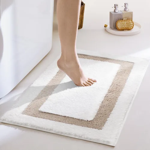 Vista 17 de GRANNY SAYS Alfombra de baño azul bebé de 16 x 24 pulgadas, alfombrilla