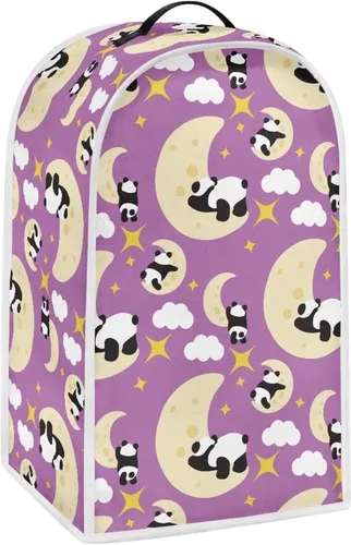 Vista 24 de doginthehole Cubierta antipolvo para licuadora de gatos negros, cubierta para electrodomésticos, resistente al polvo, con mango superior