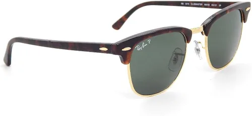 Vista 3 de Nuevo Ray Ban Clubmaster RB3016 99058 Tortoise Grenn Classic Polarize 1929in Gafas de sol
