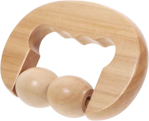 Vista 7 de FOMIYES Pcs Relajante Rodillo Masajeador de Madera para Espalda Cuello Piernas Brazos Cara Herramienta de Alivio Portátil