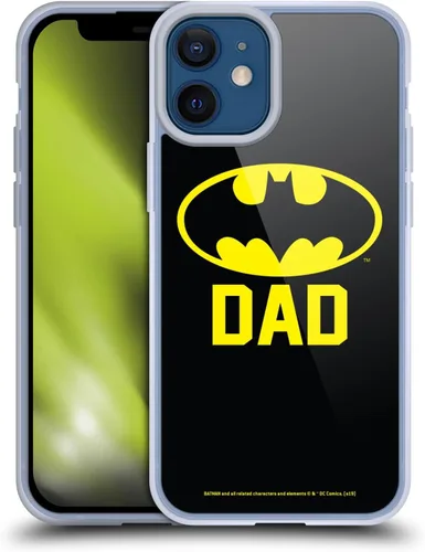 Vista 134 de Head Case Designs Funda de gel con licencia oficial de Batman DC Comics Bat Signal Logos [protección de grado militar] compatible con Apple iPhone 7