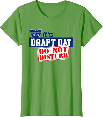 Vista 4 de It 's Fantasy Fútbol Proyecto de Día, Do Not Disturb playera, Anaranjado Gris Oscuro