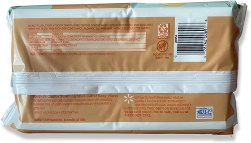 Vista 3 de Parent's Choice Toallitas para bebés 80ct manteca de karité