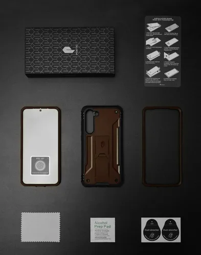 Vista 6 de Poetic Revolution Series - Funda para Samsung Galaxy S23 5G de 6.2 pulgadas (2023), protector de pantalla integrado que funciona con identificación