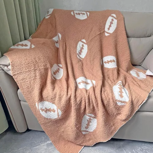 Vista 8 de Manta acogedora con patrón de béisbol perfecta reversible ligera ropa de cama para adultos, suave, cálida y de felpa manta deportiva de pelota ideal