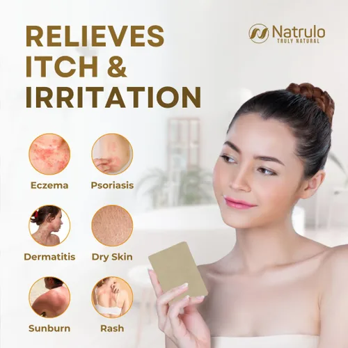 Vista 2 de Barra de jabón de leche de cabra con miel y avena de cactus, 4 onzas, jabón en barra natural para mujeres, hombres, niños, picazón en la piel