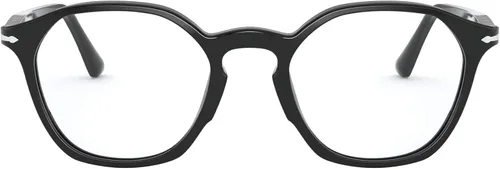 Vista 2 de Persol PO3238V - Marcos redondos para gafas graduadas, Negro (blackDemo Lens)