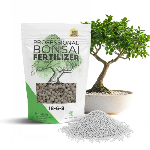 Vista 8 de Leaves and Soul - Pellets de fertilizante para bonsái Pellets de liberación lenta 18-6-8 para plantones, plantas maduras, todos los tipos