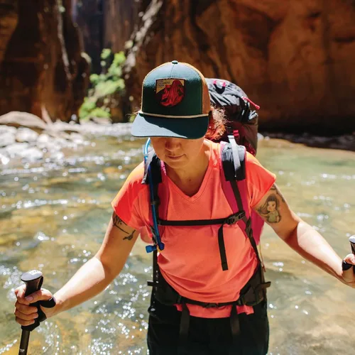 Vista 9 de Sendero Provisions Co. National Park - Sombrero de cuerda trenzada Snapback Collection