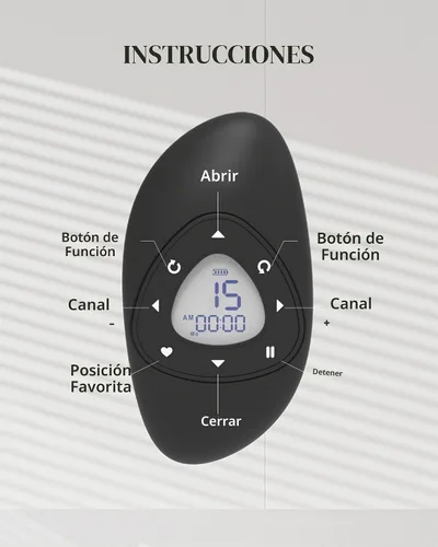 Vista 5 de Graywind Accesorios para control remoto de persianas enrollables (control remoto de sincronización de 15 canales)