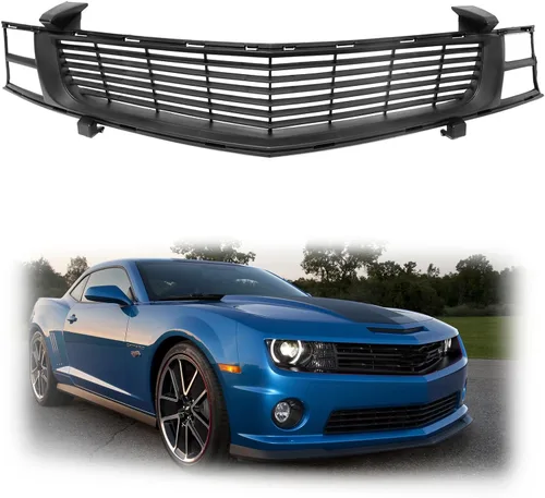Vista 6 de Rejilla inferior delantera negra mate para Chevry Silverado 1500 2003-2006