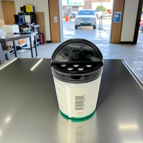 Vista 3 de Rema TIP TOP No. 63 Talco para neumáticos, lata de coctelera de 16 onzas