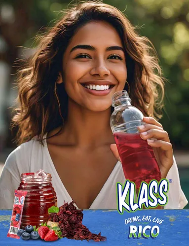 Vista 5 de Klass Aguas Frescas Mezcla de bebida en polvo 44 sobres de polvo sin azúcar Sabores - Pepino, limonada de lima, piña, mandarina, fresa, sandía