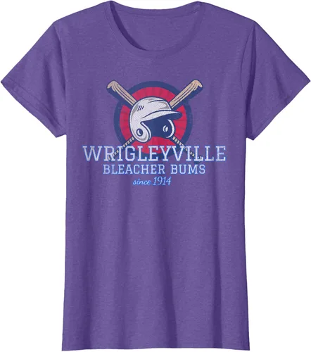 Vista 18 de Wrigleyville Bleacher Bums - Camiseta de béisbol divertida