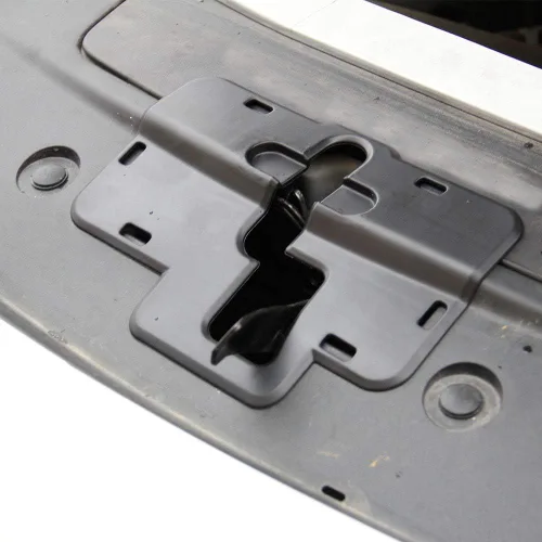 Vista 4 de crosselec Cubierta de Protección de Huecos a Prueba de Polvo del Perno de Bloqueo del Capó para Accesorios Dodge Charger 2015-2022