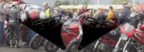 Vista 2 de labelbike - 2 pegatinas de protección lateral de gel 3D para motocicletas Kawasaki VERSYS 1000