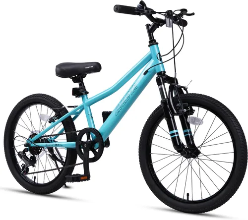 Vista 13 de AVASTA Bicicleta de montaña para niños grandes de 20 pulgadas de Govet Negro