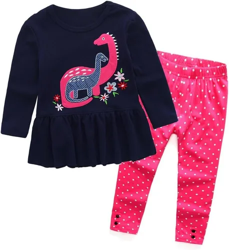 Vista 5 de Conjunto unisex de algodón de 2 piezas de camisa y pantalones de manga larga para niños pequeños Mvp de papá