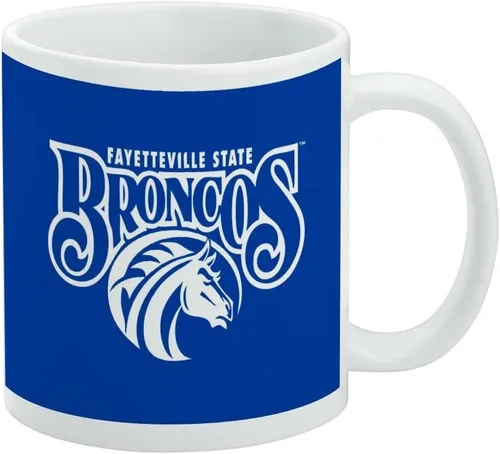 Vista 461 de Taza de cerámica con el logotipo principal de la Universidad Rider, taza de regalo novedosa para café, té y bebidas calientes, 11oz, blanca