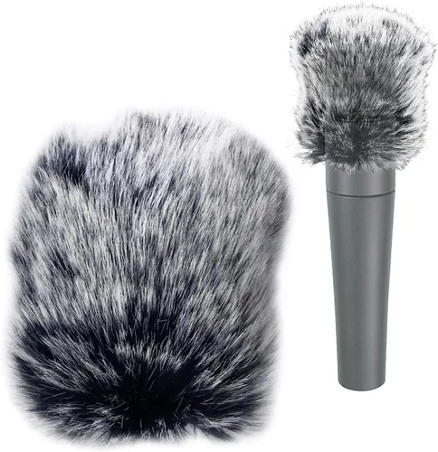 Vista 12 de YOUSHARES - Filtro Pop compatible con Shure BETA 87A - Fundas de espuma para micrófono BETA 87C, SM87A, SM86, SM85 como A85WS (2 unidades)